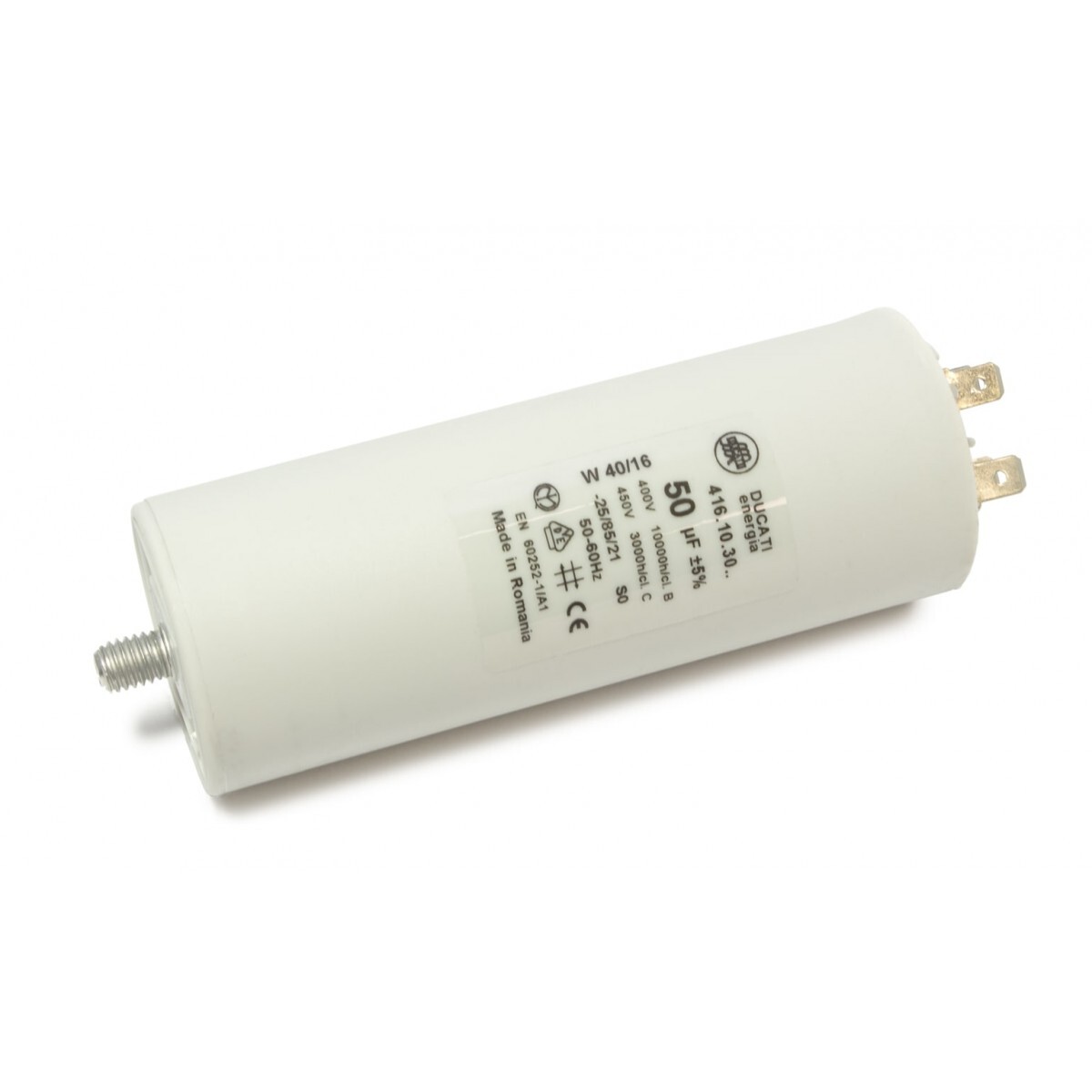 DUCATI CAPACITOR 50µF 450V 50/60Hz