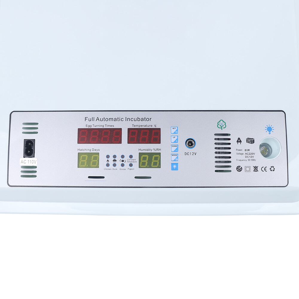 For Hatching Eggs Incubators 64 Egg Incubator Automatic Egg Turning Chicken Farm
