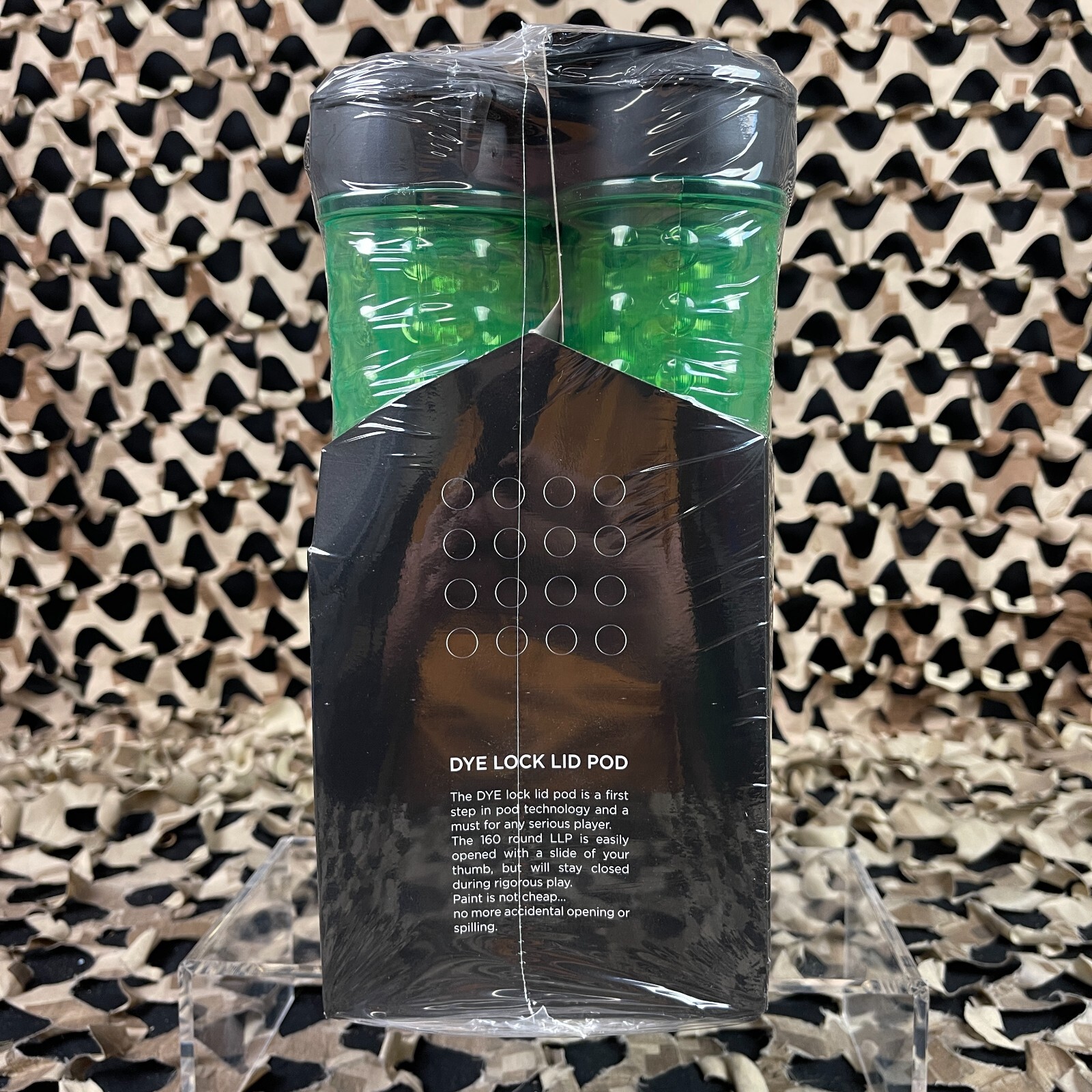 New Dye Lock Lid Pods 6 Pack - Lime