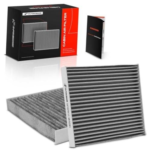 2-Pack Cabin Air Filter w/Activated Carbon Compatible with Ford | for Mustang
