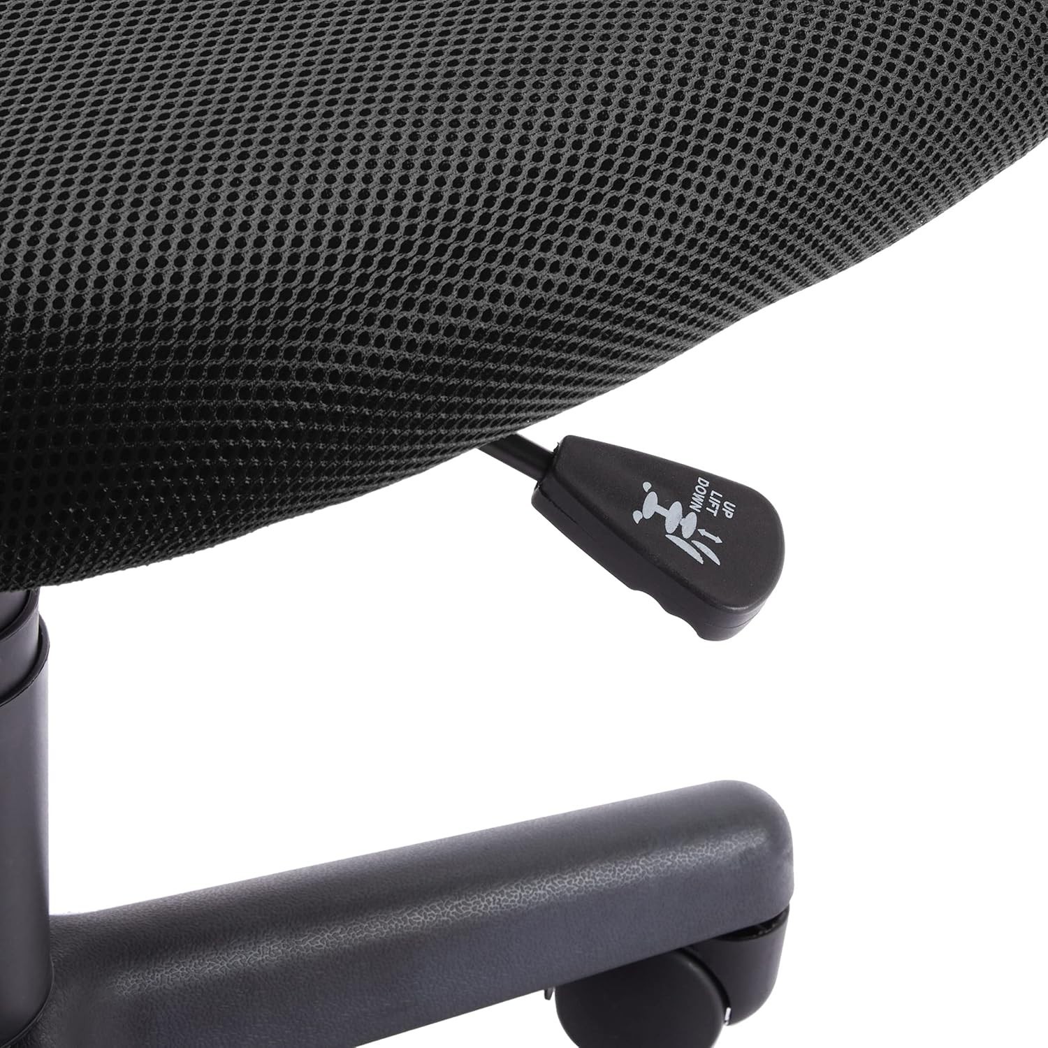 Amazon Basics Low Back Office Chair, Breathable Mesh, Height Adjustable, Padded