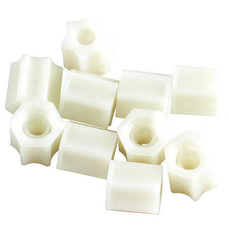 Acorn Controls 1895-451-001 Nylon Compression Nuts, 1/4 In Od, Pk10
