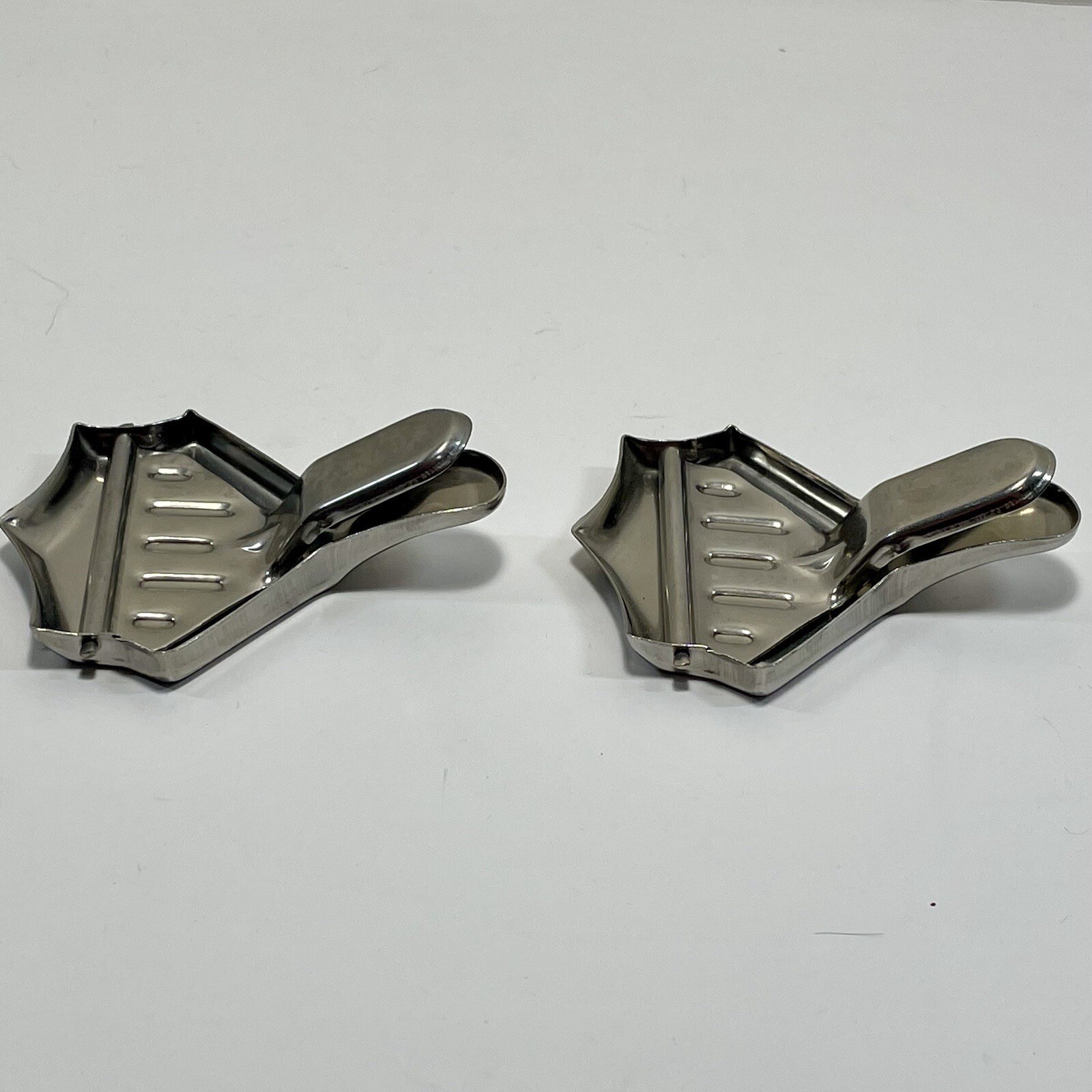 Stainless Steel Lemon Lime Citrus Squeezer set of 2 Barware