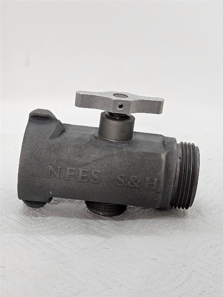 Wildland Firefighting Fire House Tee Valve 1.5 Inch NH X 1 Inch NPSH S&H Product