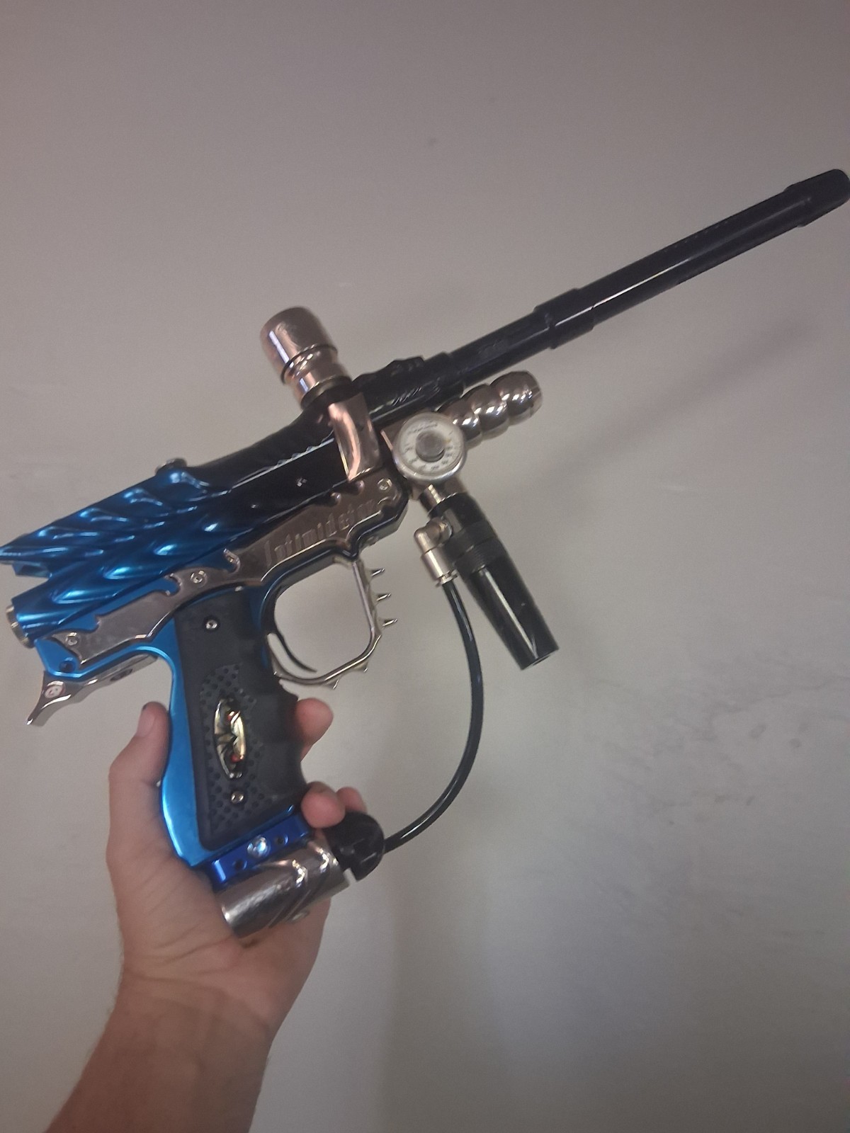 Bob Long 2k2 dragon intimidator paintball marker gun vintage timmy Black Blue