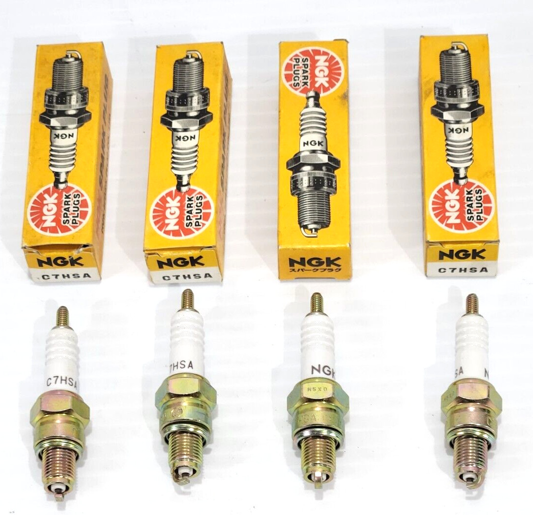 Pack of 4  OEM NGK Standard Spark Plug C7HSA  Honda