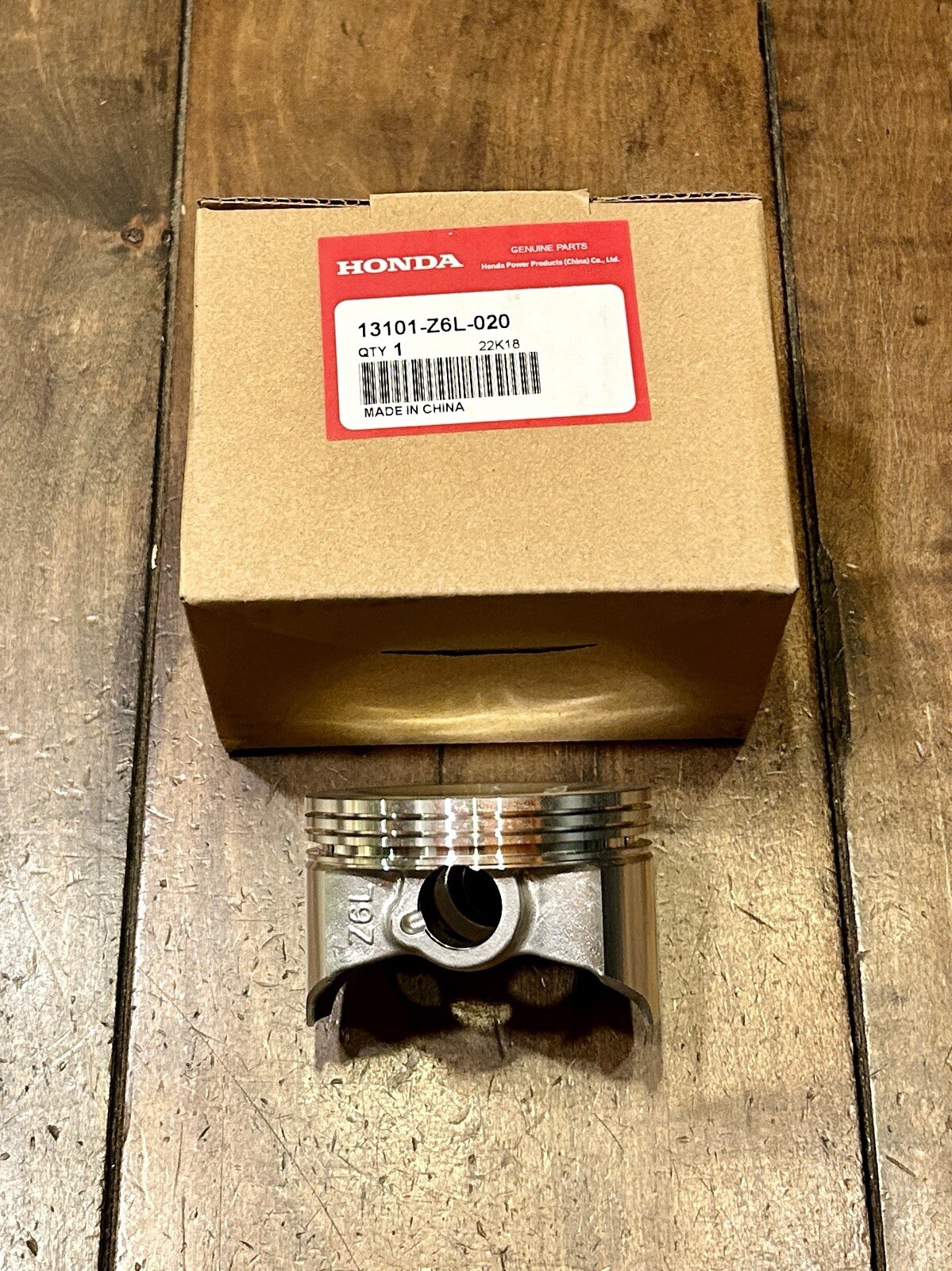HONDA Piston EB10000 GX630 GX660 GX690 GX700 13101-Z6L-020 Genuine OEM