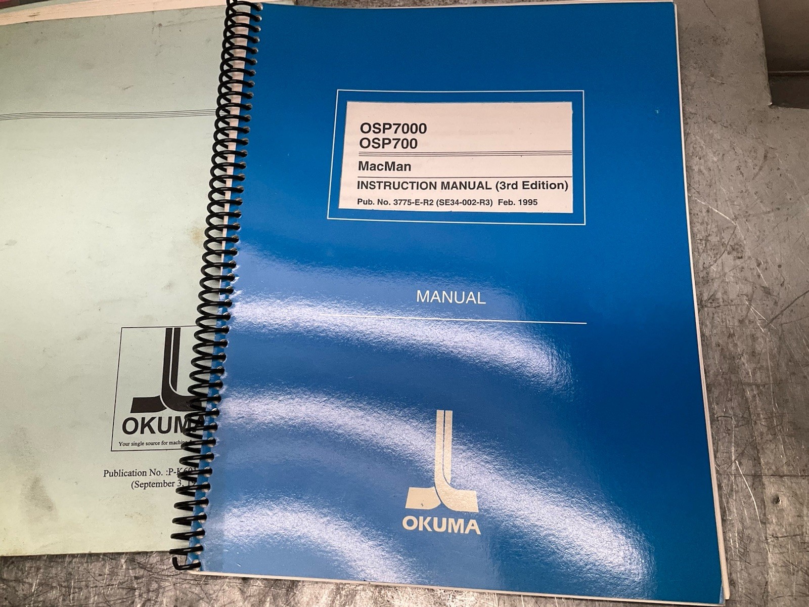 Okuma MX-45VAE OSP7000M OSP700M Manuals 12ea