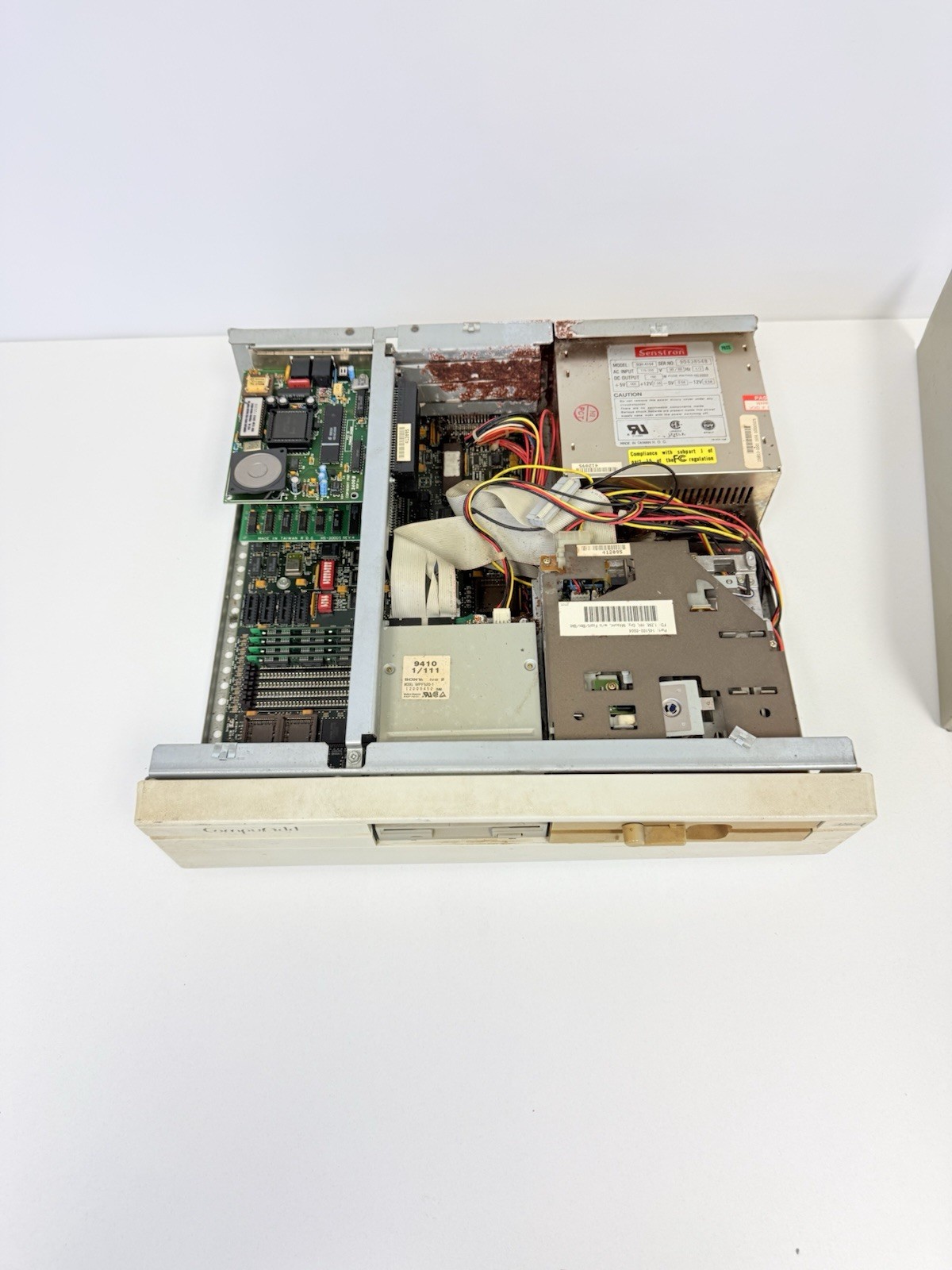 Vintage 1989 CompuAdd 320C Intel 80286 PC Computer - Powers On