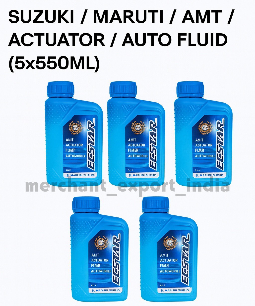 Suzuki AMT Actuator Fluid 550ml Set of 5 | OEM 99000M24121-135