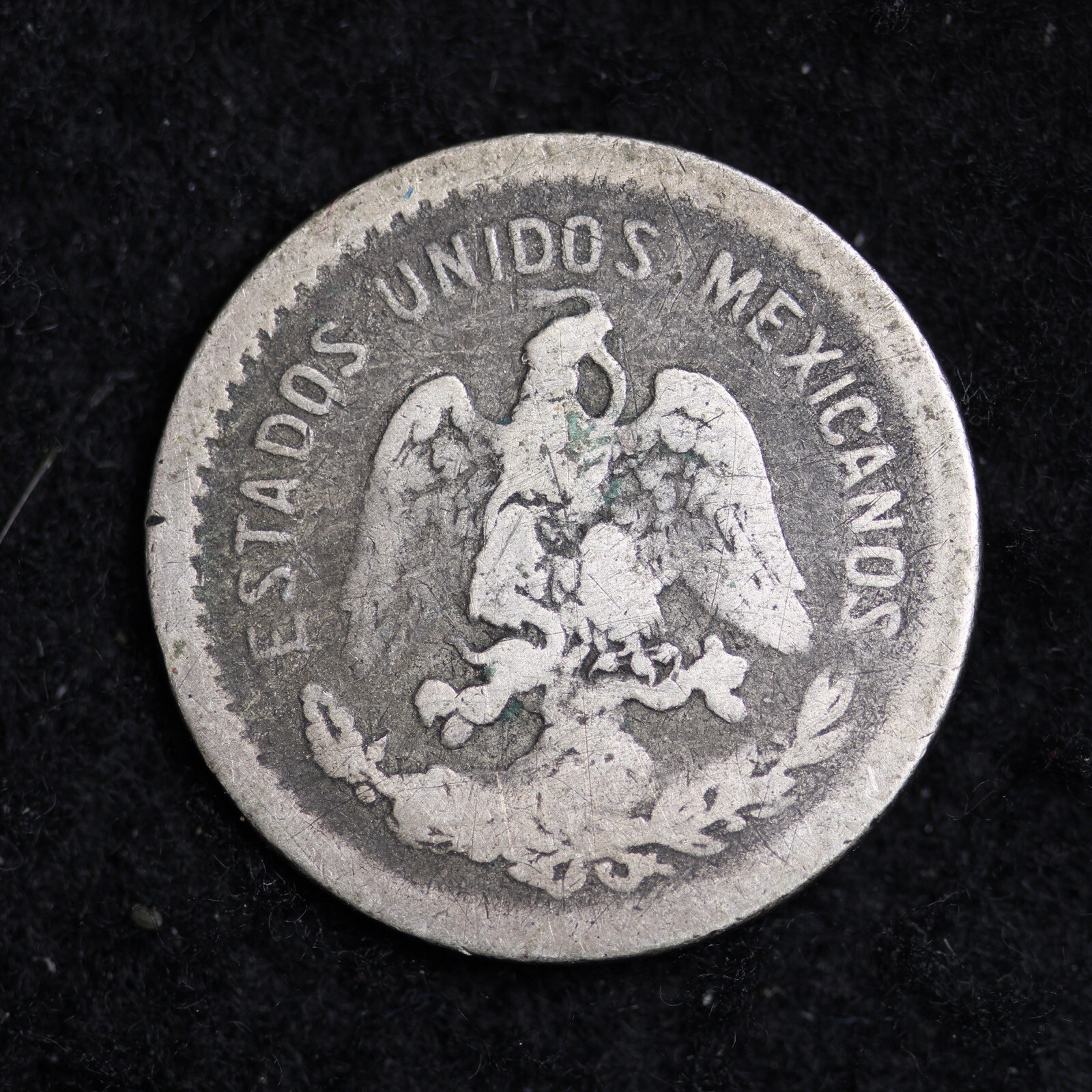 1905 Mexico SILVER TEN 10 CENTAVOS B234 SG