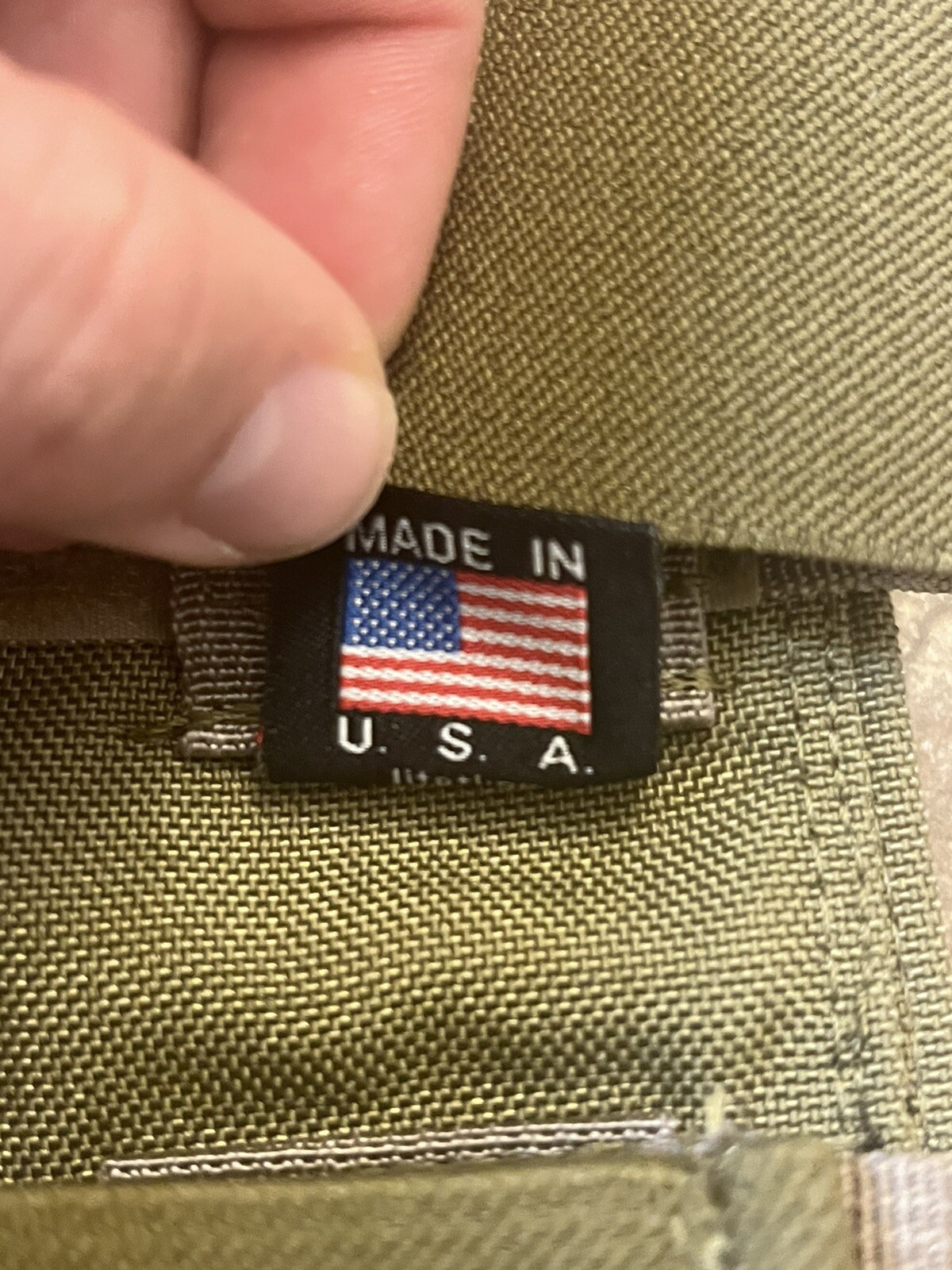 BDS Tactical Drop Leg Panel Magazine Pouch Holds 4 Mags MOLLE KHAKI USA Made