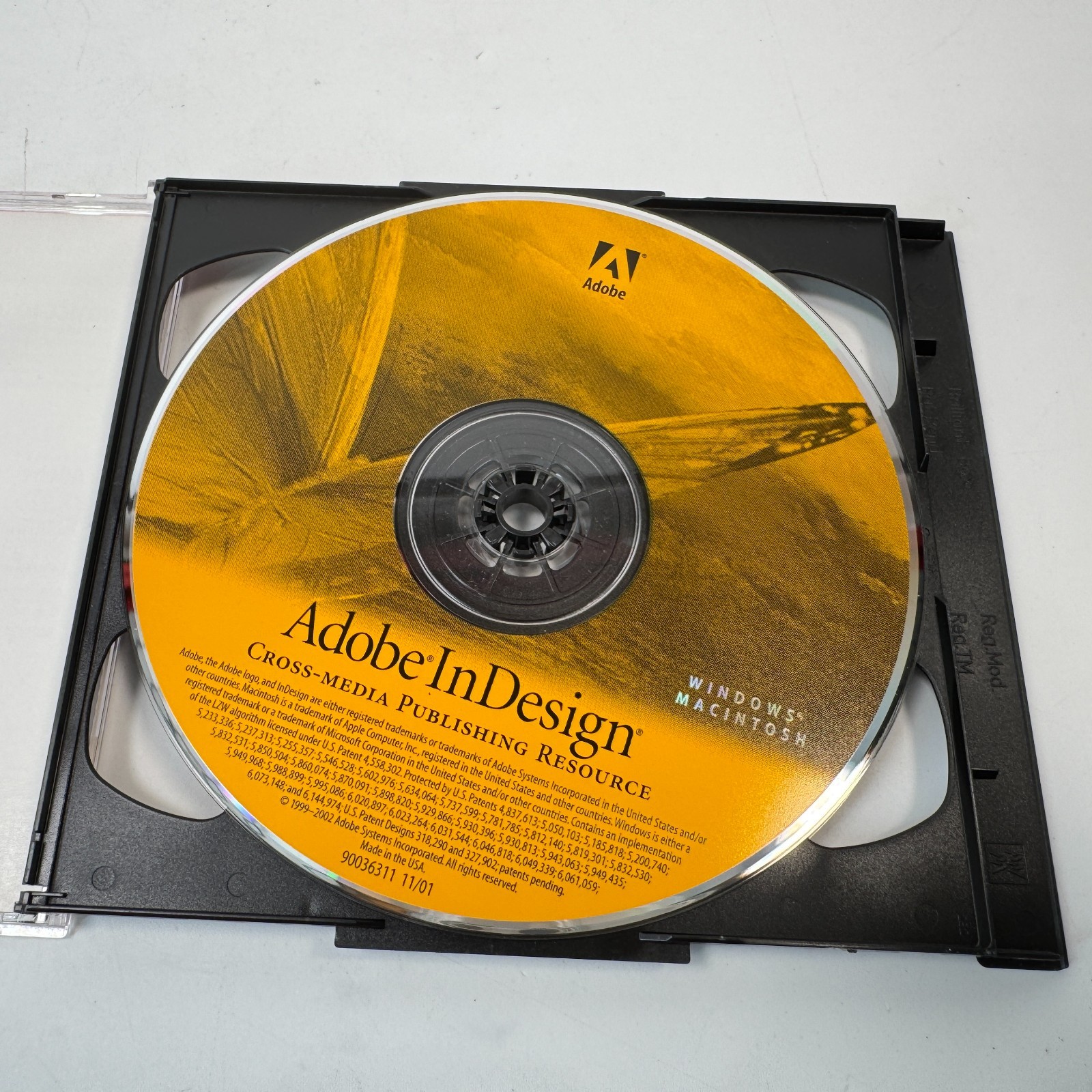 Adobe InDesign 2.0 Upgrade CD w/ Serial Number Macintosh