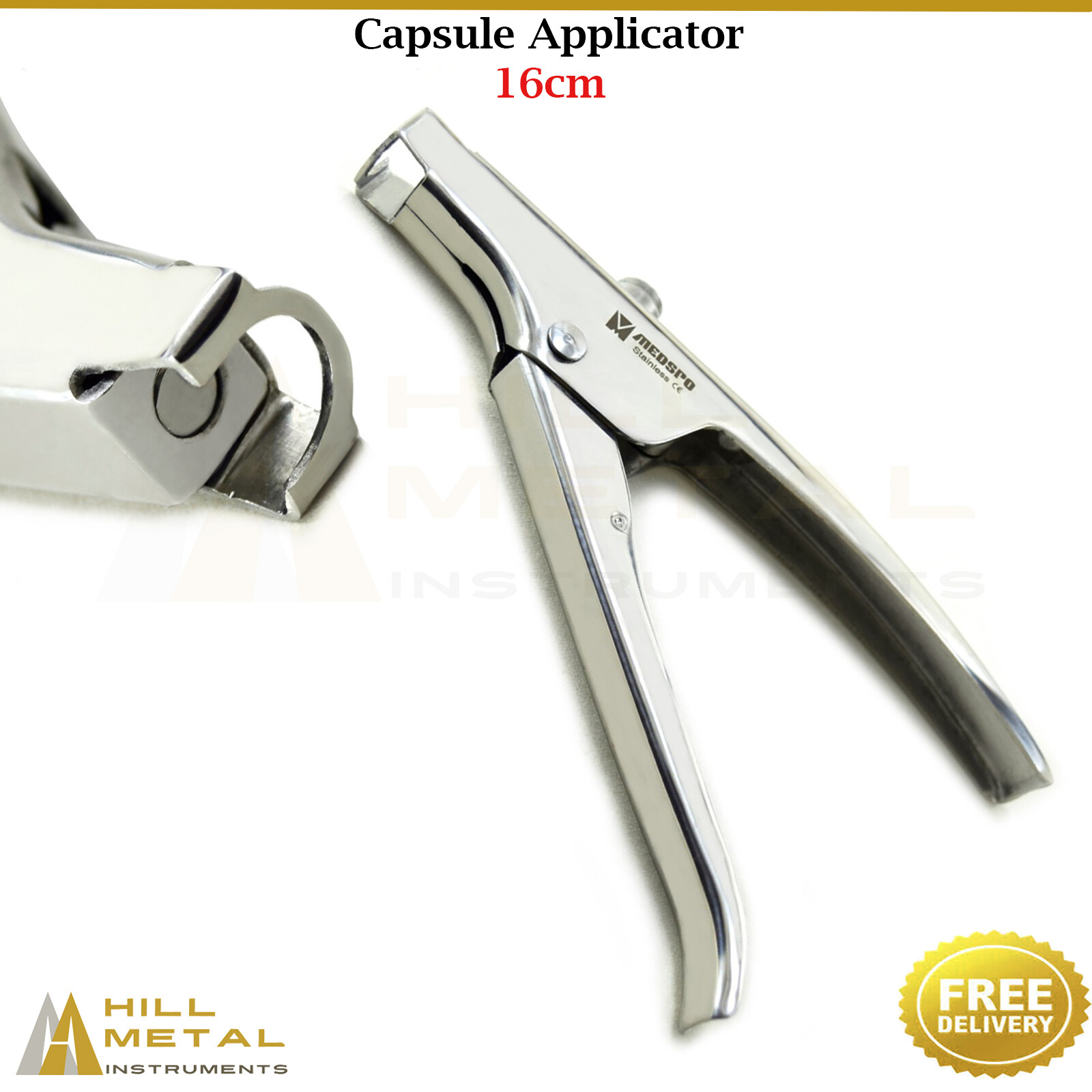 Dental Capsule Applier Applicator Gun Autoclavable Tools Encapsulated Glass New