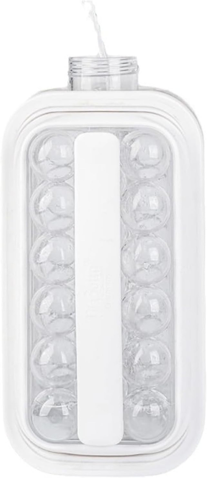 Super Convenient Foldable Ice Maker & Ice Bucket Combo with Silicone Ice Ball Mo