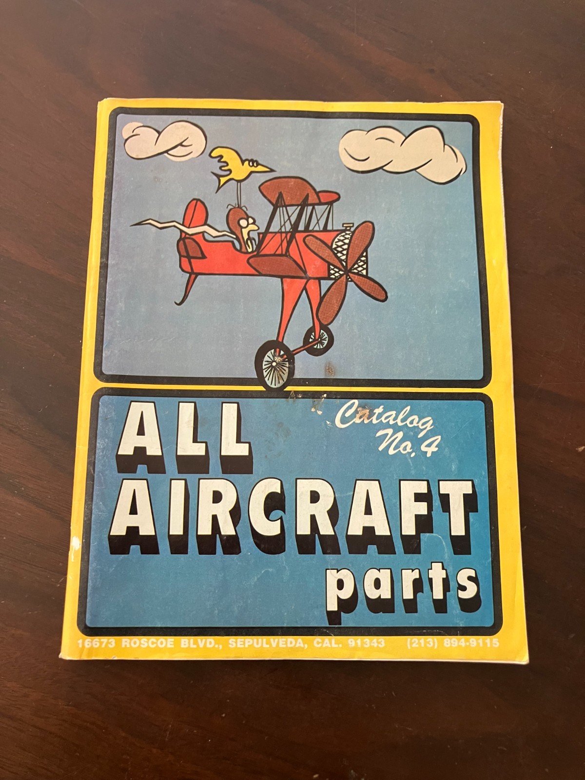 VTG All Aircraft Parts catalog 1977 number 4 Los Angeles aviation