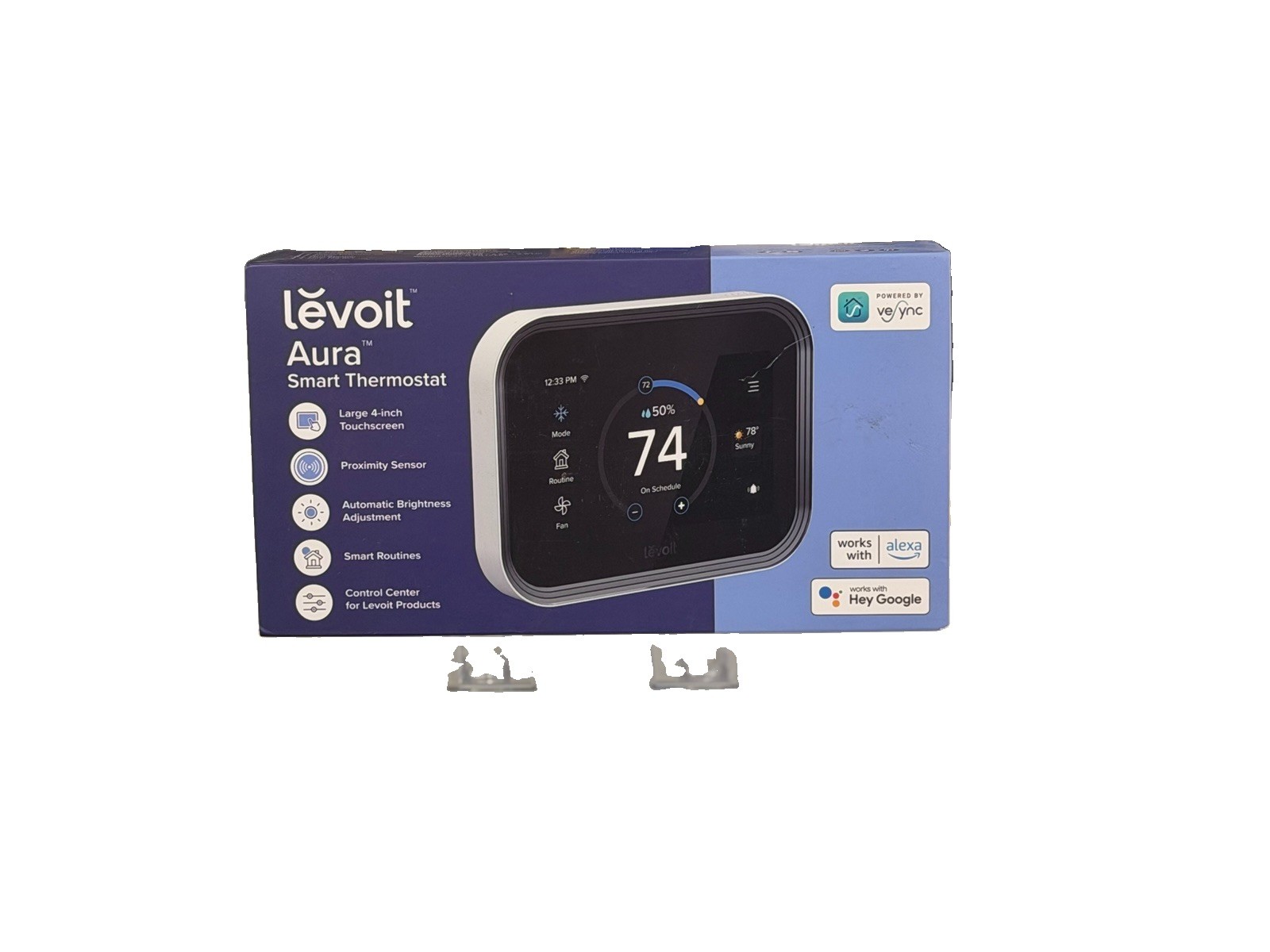 NIB Levoit Aura Smart Thermostat for Home WiFi Programmable Digital Thermostat