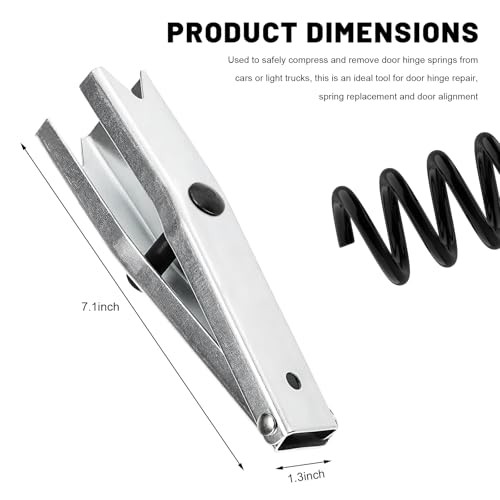 Door Spring Tool, Professional Car Door Hinge Compressor Tool Compatible with