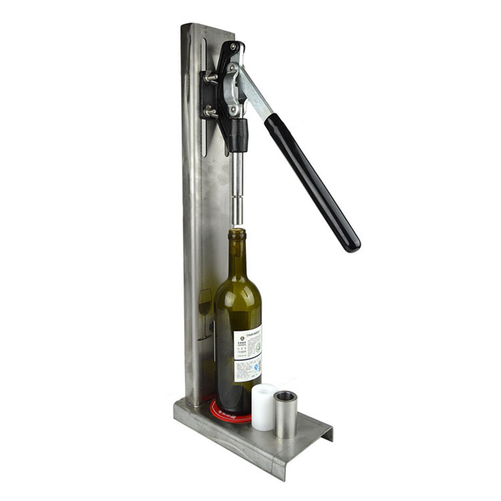 Manual Bottle Stopper Tool Hand Pressure Corker Wine Inserting Corks Pom Tool US