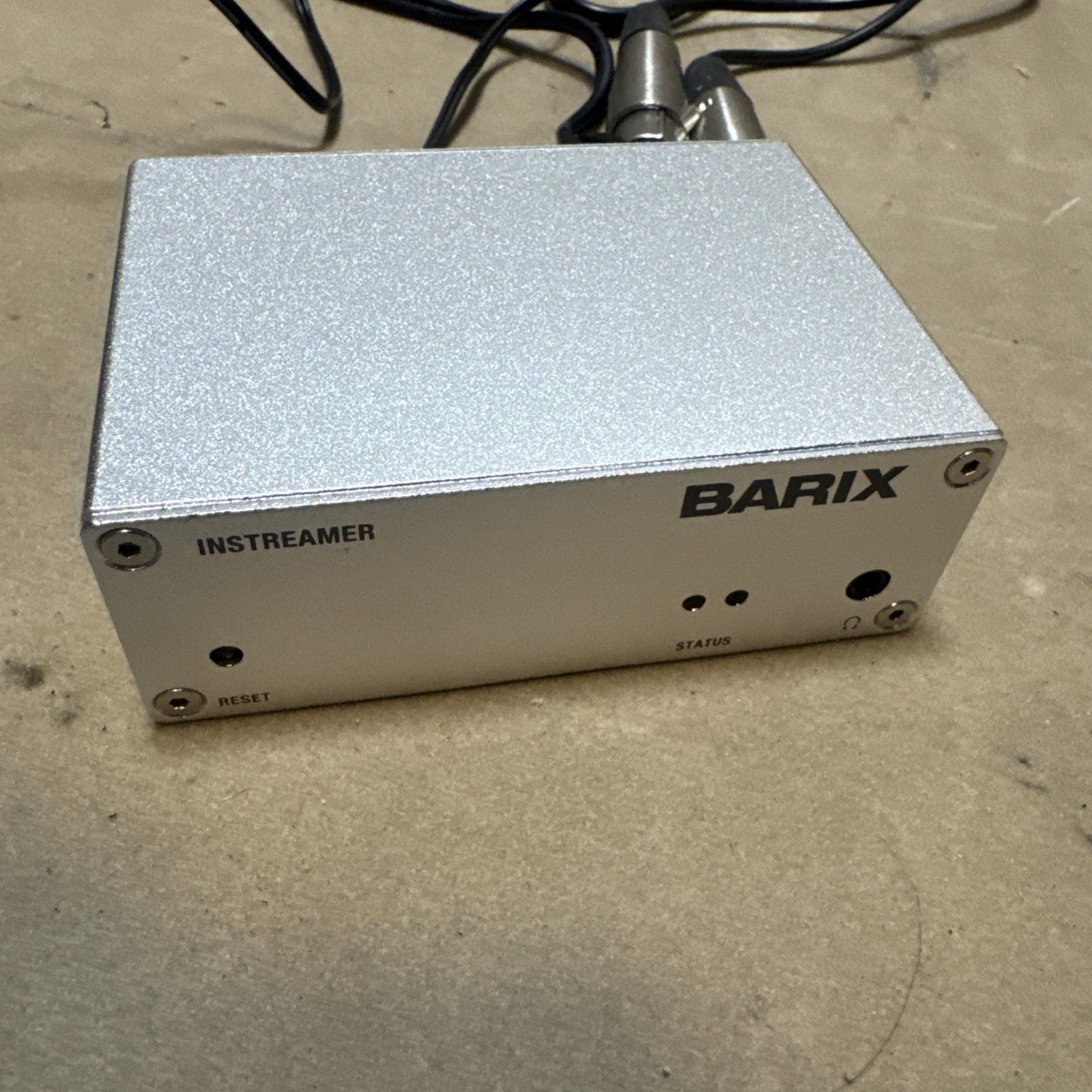 Barix Instreamer 2012.8076 IP Audio Encoder , WORKING