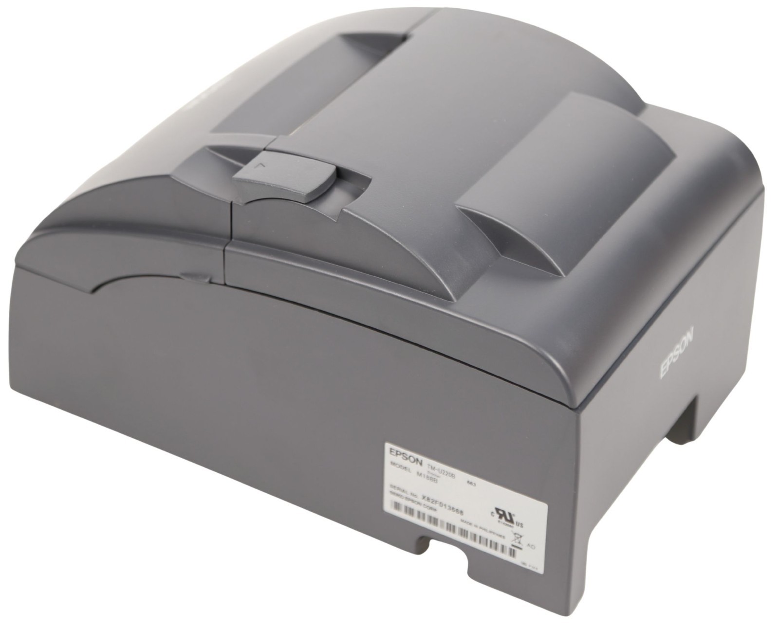 Epson Receipt Printer, Dot Matrix, Grey, w/ E04 Ethernet Interface, New