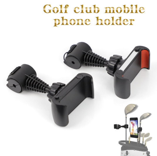 Golf Phone Clip Stand Swing Record Phone Holder Cell Golf Swing Training Bracket