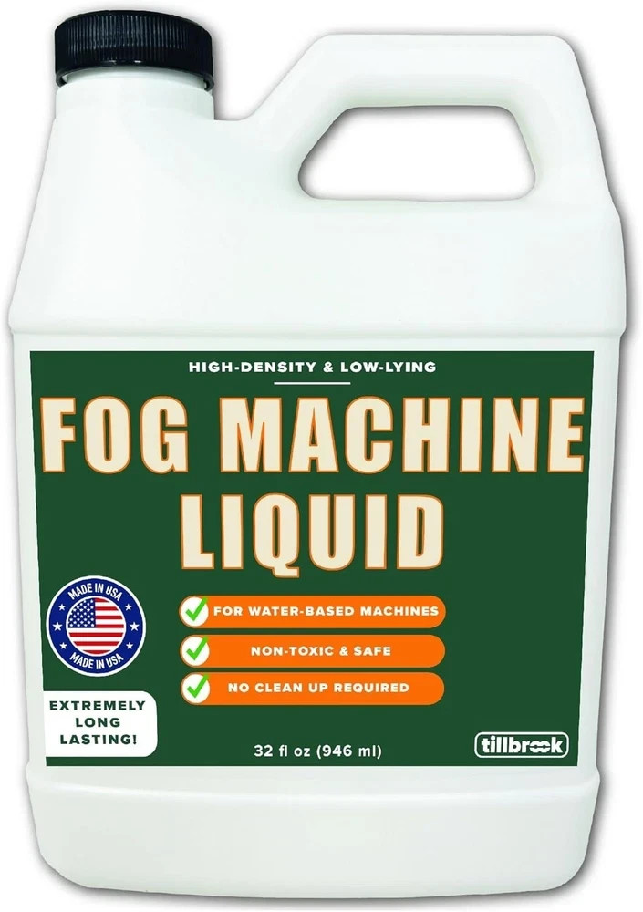 Liquido maquina humo 950ml alta densidad larga duracion base agua universal