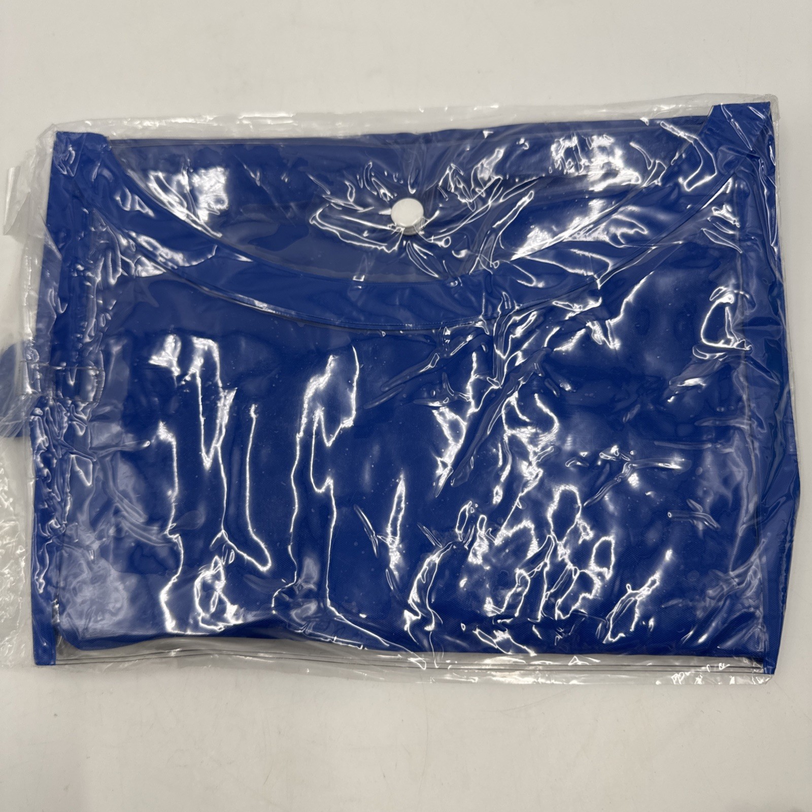 Creative Memories Rain Poncho Blue New