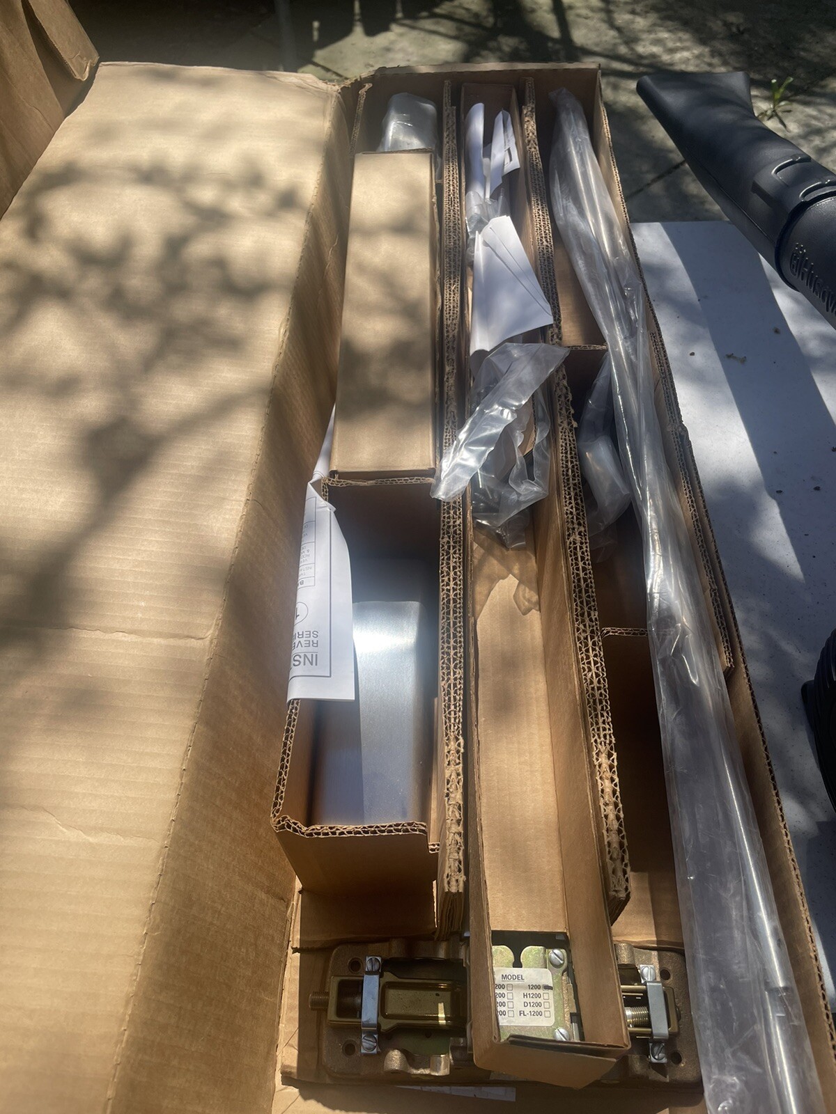 precision concealed rod exit device