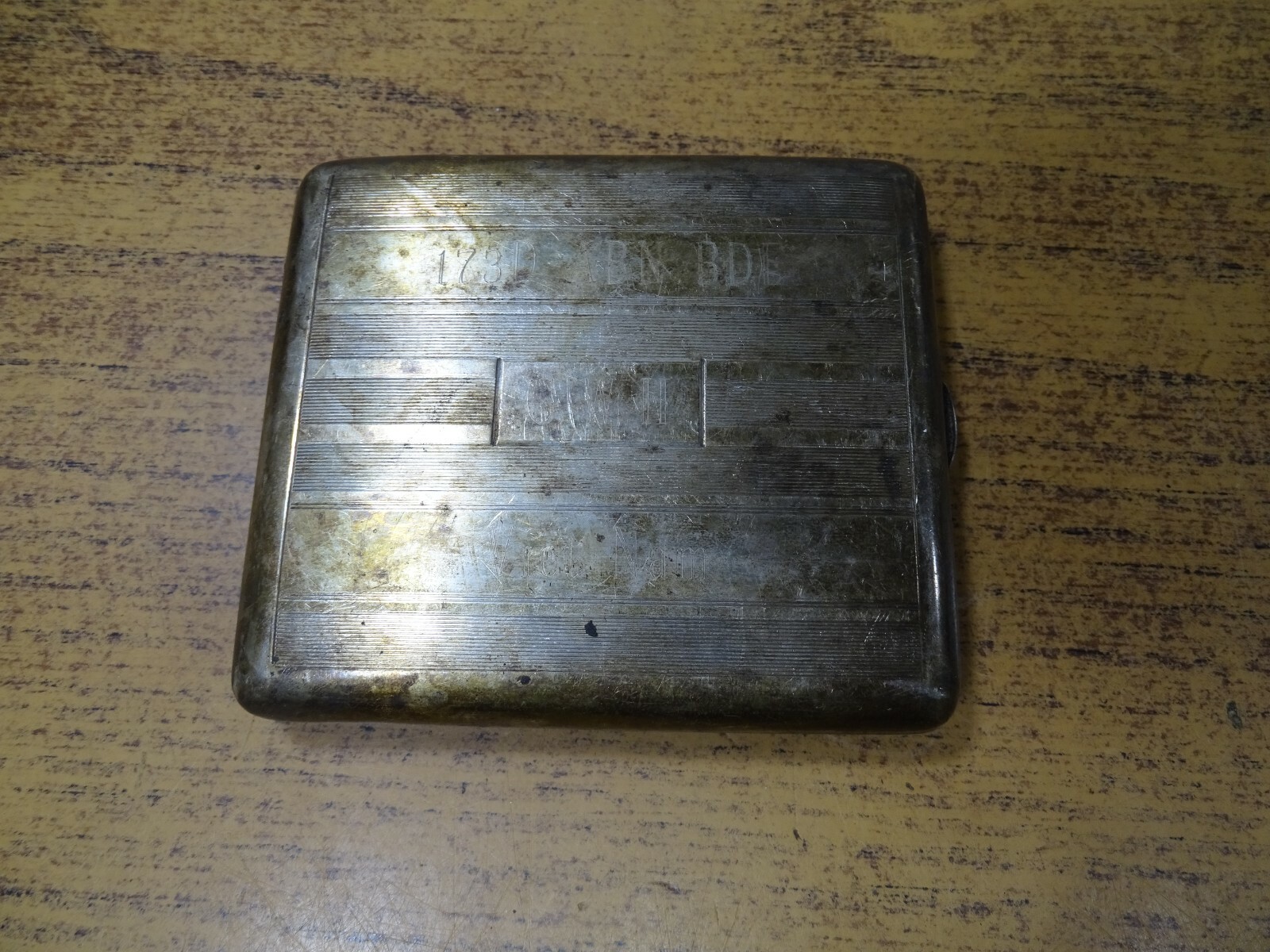 Vietnam cigarette case 173D airborne GWH