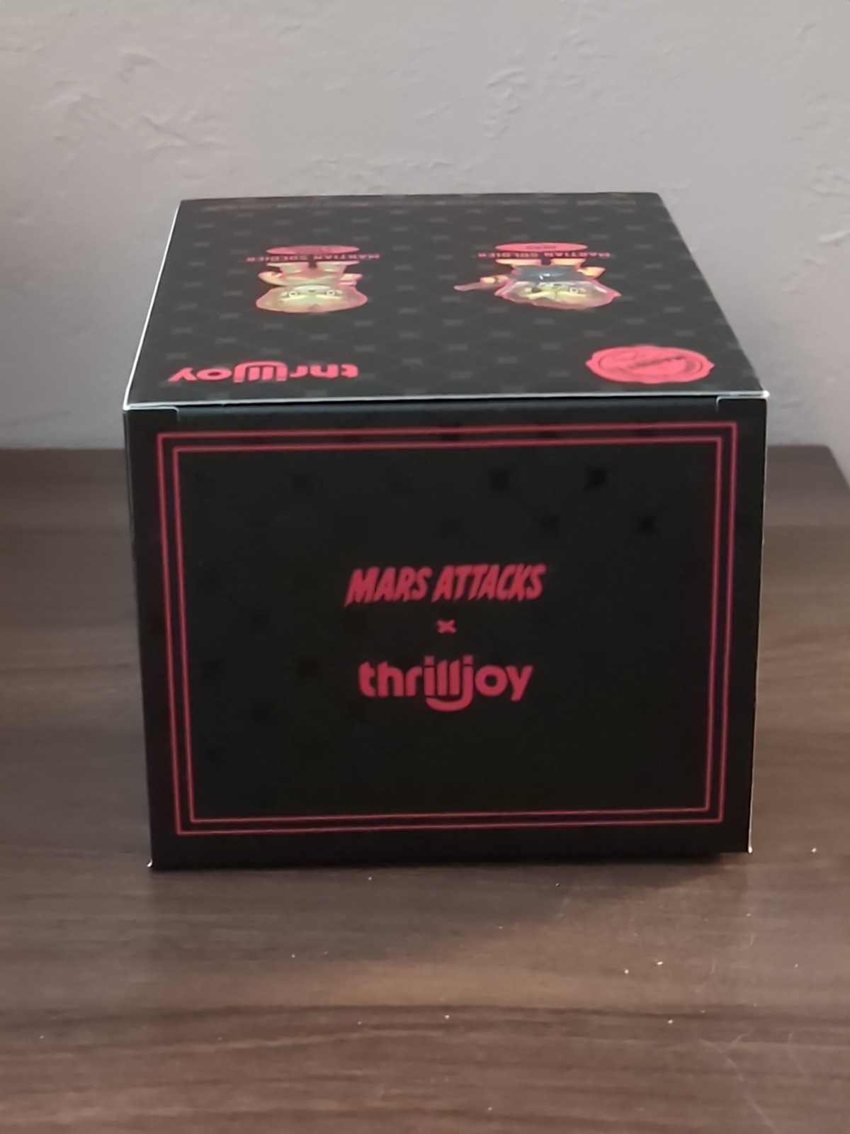 Thrilljoy Mars Attacks Martian Soldier LE 5000 pcs Megacon orlando 2026 Sticker