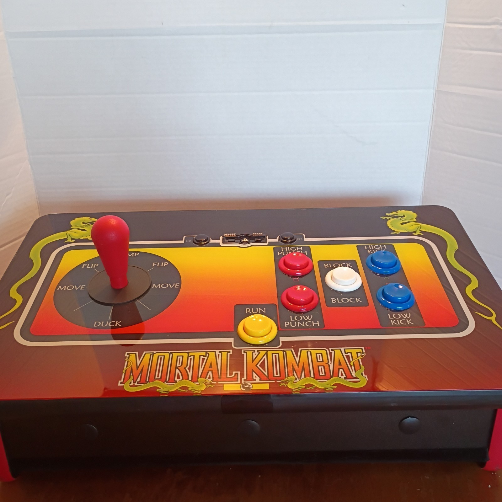 Mortal Kombat Tournament Edition Arcade Fight Stick for PlayStation 3 PS3 Tested