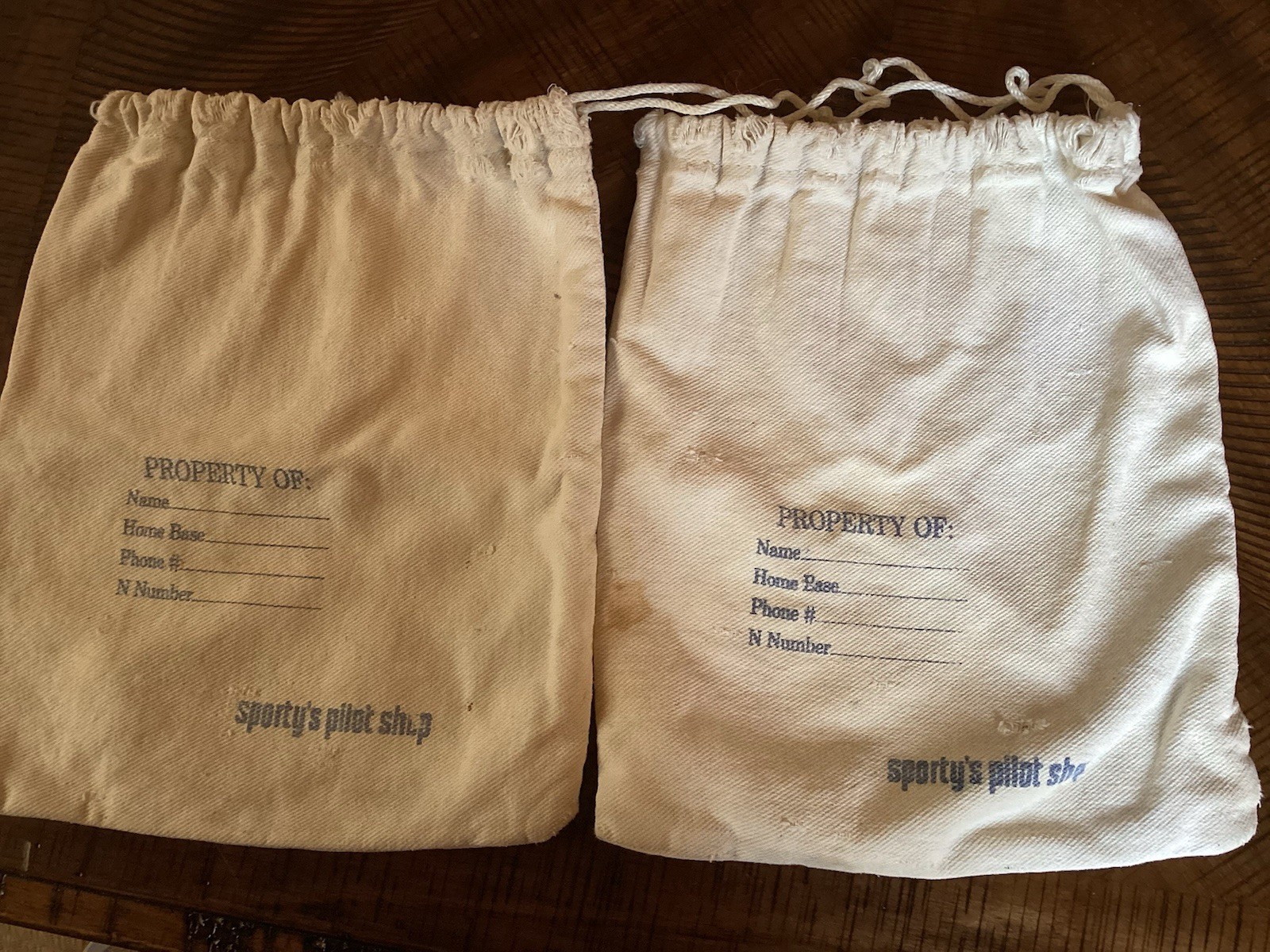 Vintage Sporty Pilot Shop Headphone Bags (2) Aviation Airplane