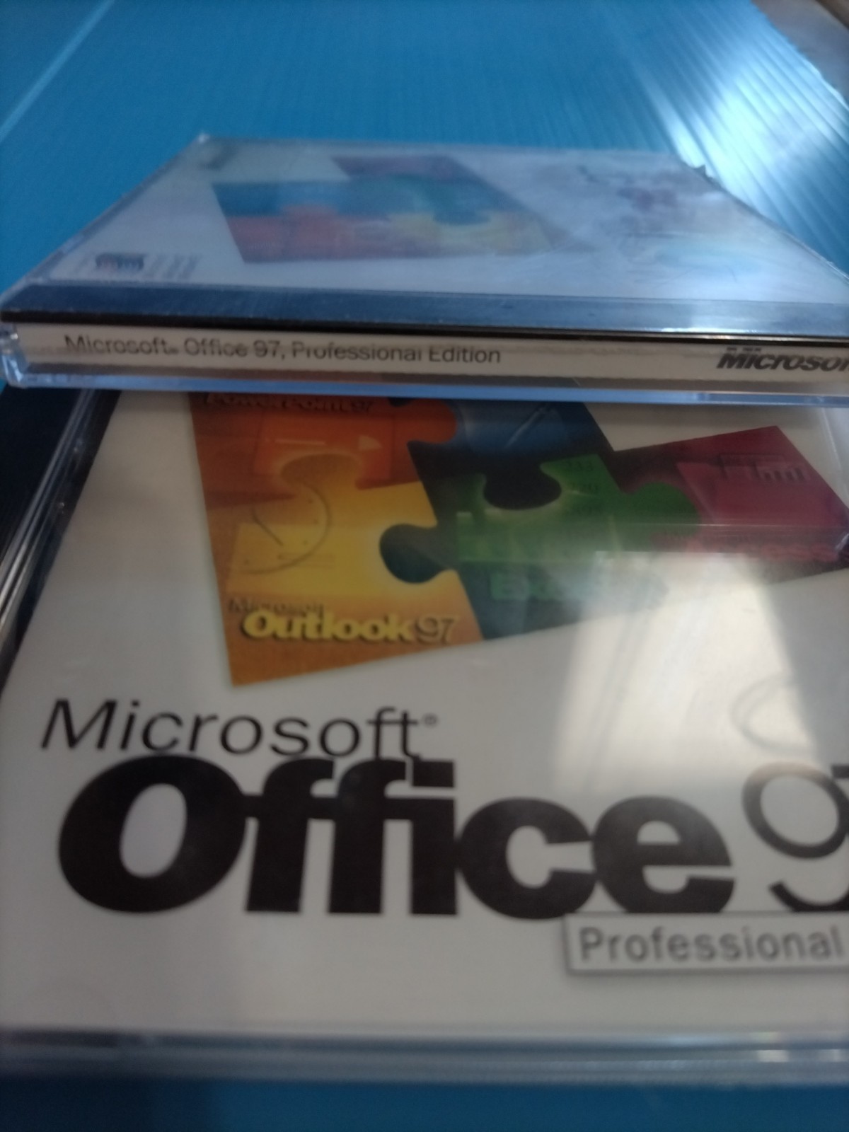 Microsoft Office 97 Professional Edition Word Excel PowerPoint Access ~ SEALED
