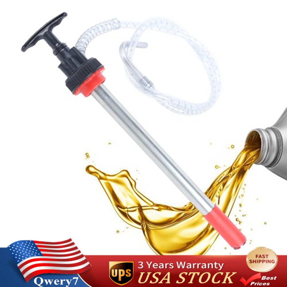 Fluid Liquid Dispenser Pump For Small 5 Gallon Bucket Pail Hand Gear Oil Manual