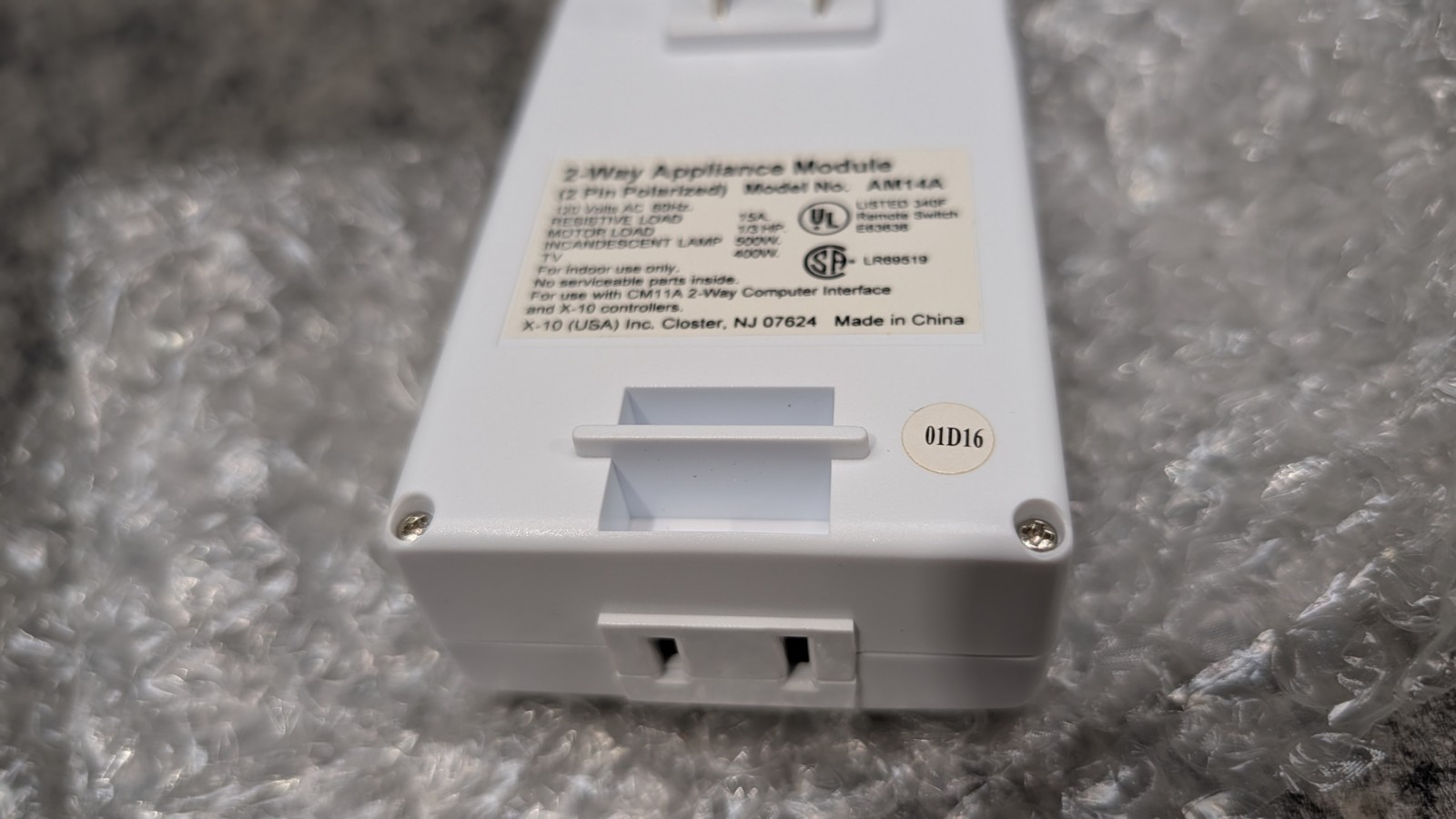 ActiveHome AM14A-C 2-Way Appliance Module - X-10 🔥New🔥