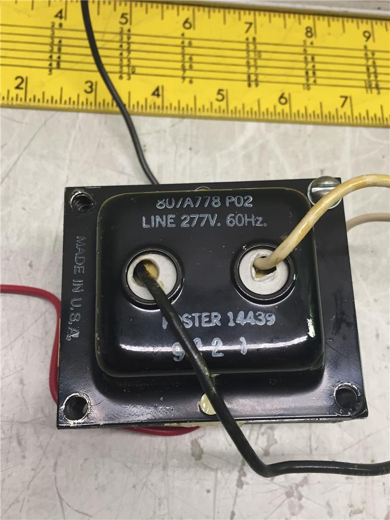 Foster 14439 9221 Transformer 277V 60Hz