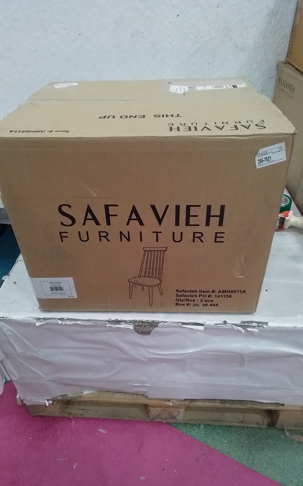 Safavieh BURRIS SIDE CHAIR, Reduced Price 2172738877 AMH8511A