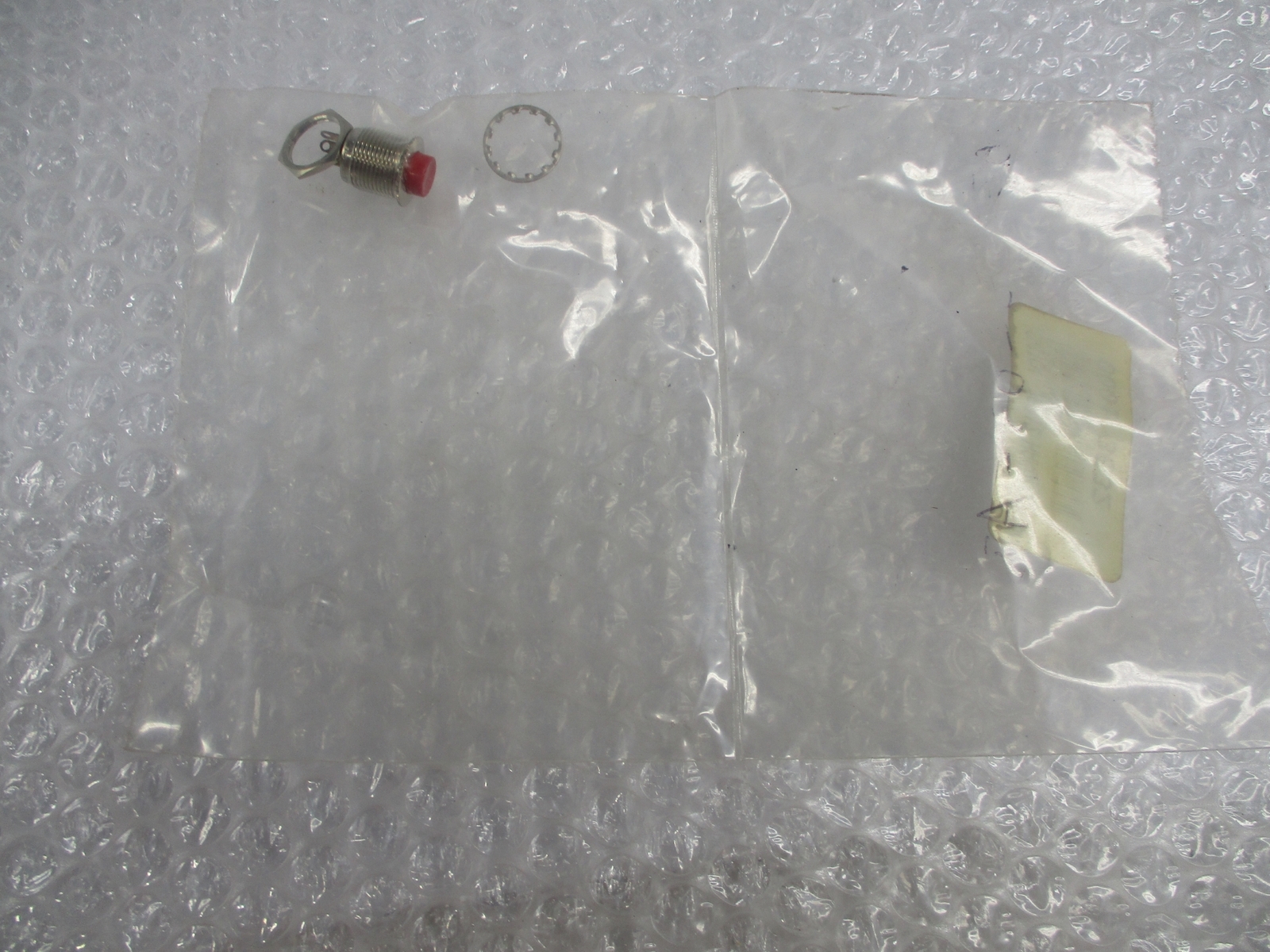 INDUSTRIAL SPARE 76012 PUSHBUTTON SWITCH RED NSNP