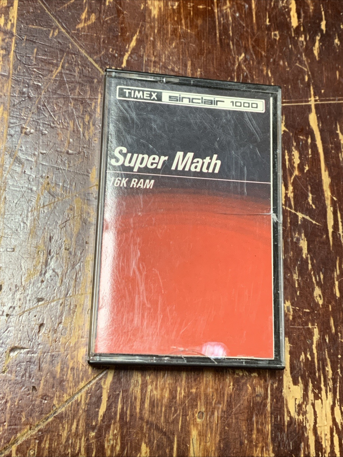 Timex Sinclair 1000 Super Math Vintage Computer Cassette Tape (16 RAM)