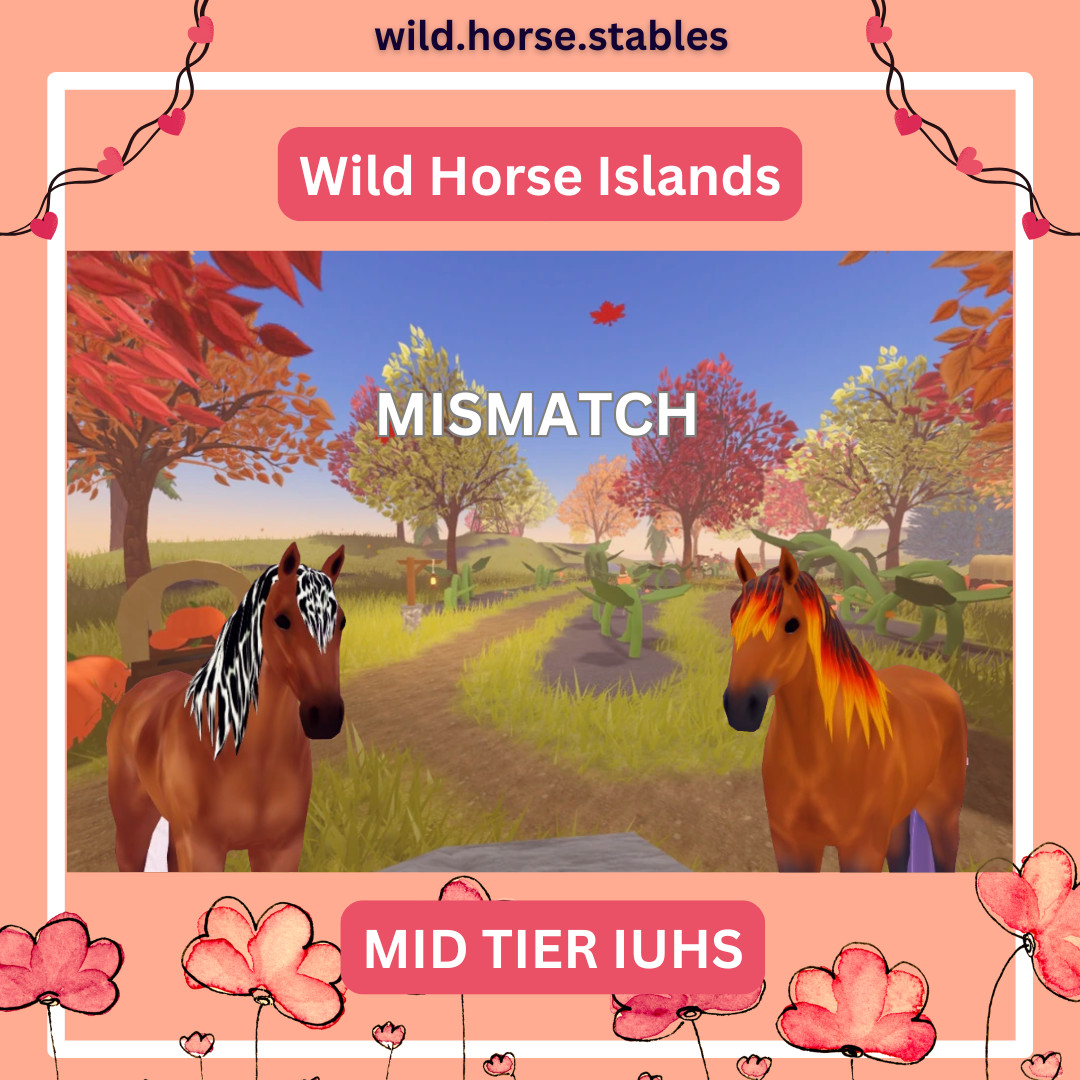 Wild Horse Islands - Mismatch Island Unique Hairs/IUH (Mid Tiers)