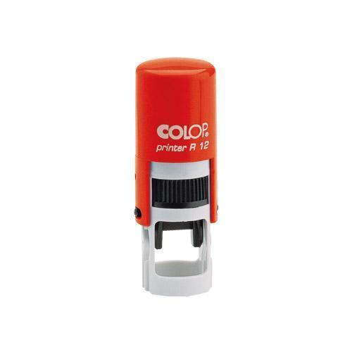 Round Stamp - Colop Printer R12 - Custom Text or Image - 12mm