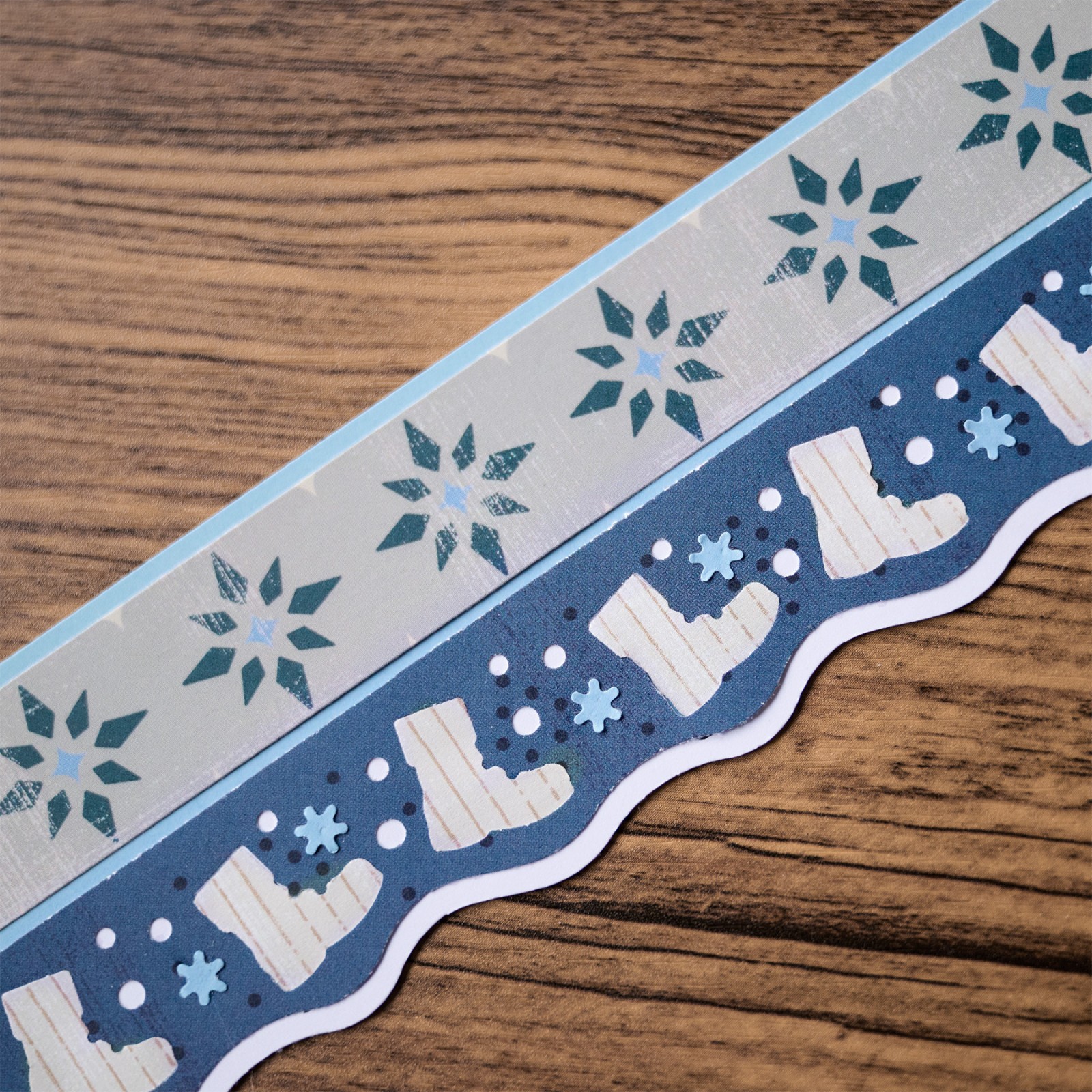 Creative Memories "Winter Boots" Border Maker Cartridge for Border System - NEW!