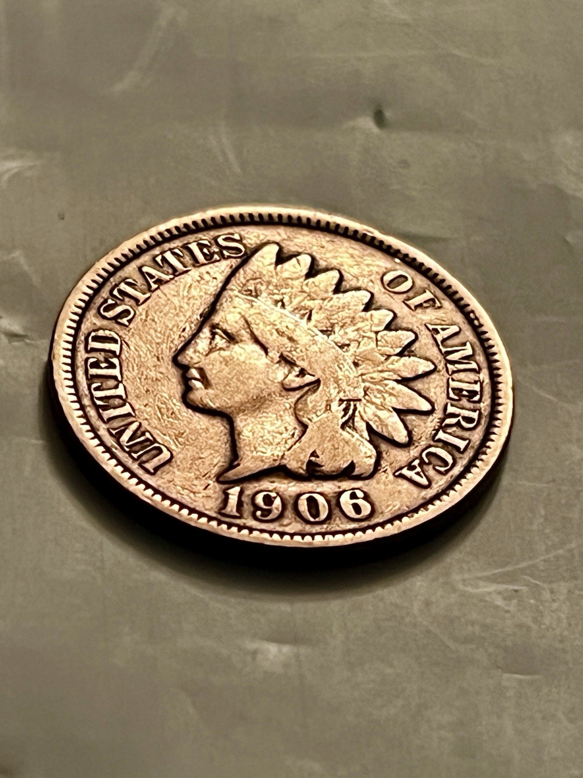 1906 Indian Head Cent Solid Circulated Example Good Detail Nice Reverse BN902
