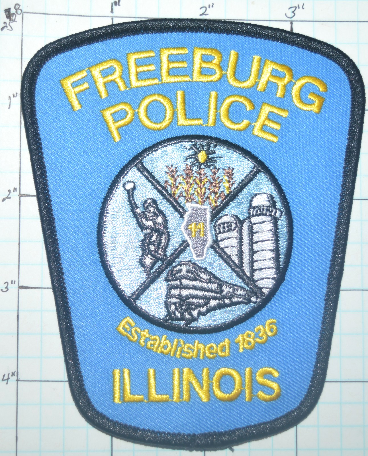 ILLINOIS, FREEBURG POLICE DEPT PATCH