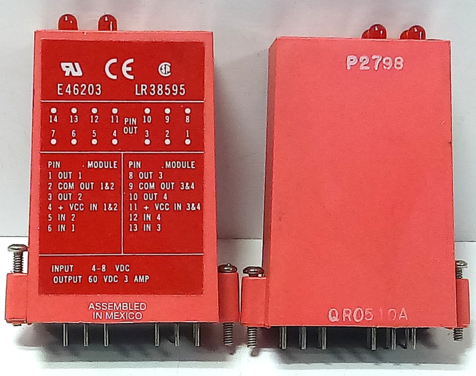 Crouzet ODC5Q 4.8 VDC Input 60 VDC Output PLC Output Module