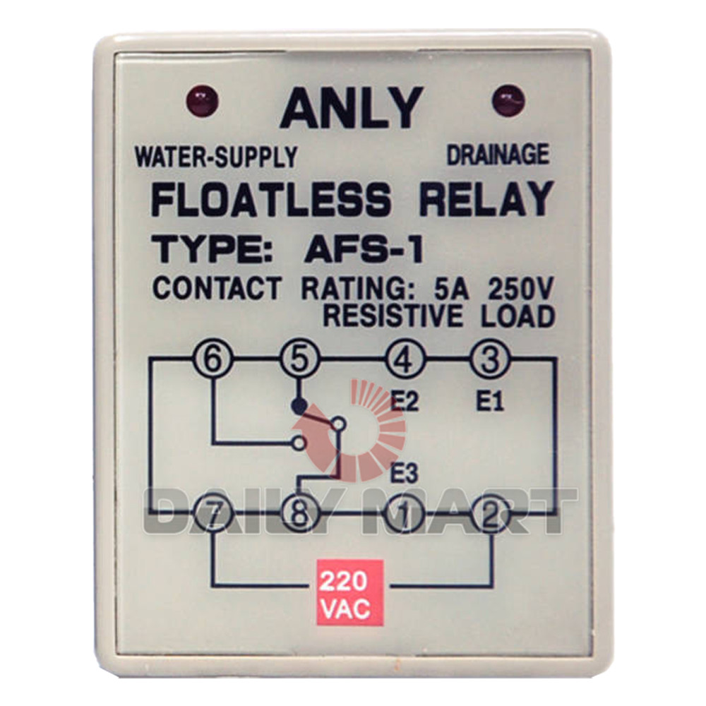 New In Box ANLY AFS-1 Floatless Relay AC220V