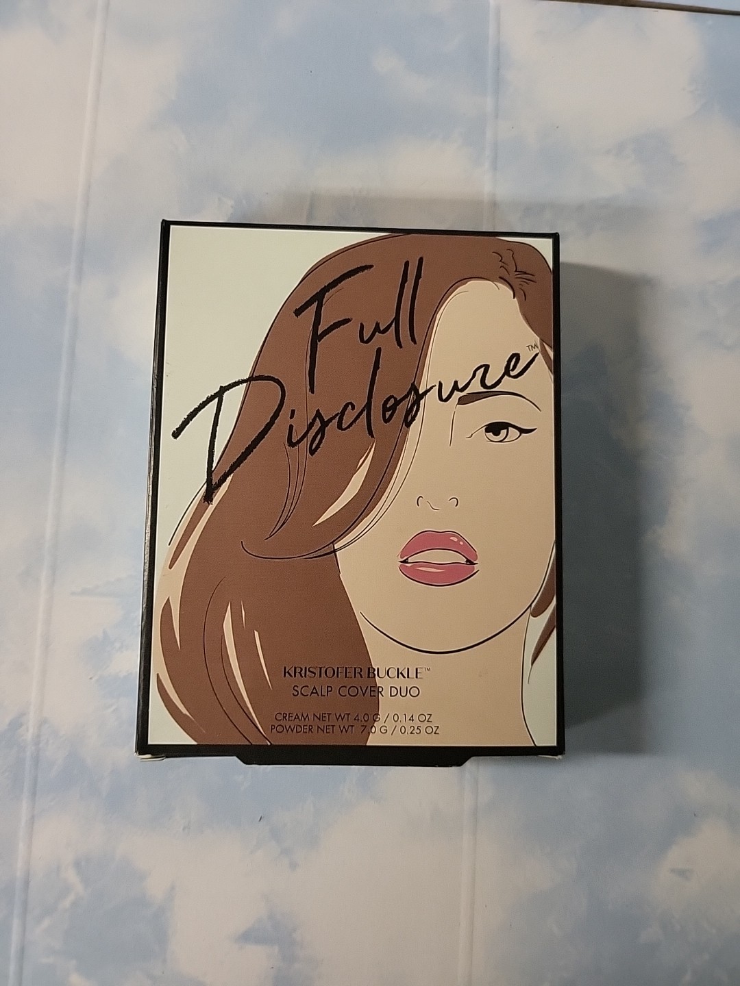 Kristopher Buckle Full Disclosure Scalp Cover Duo in Brunette NEW