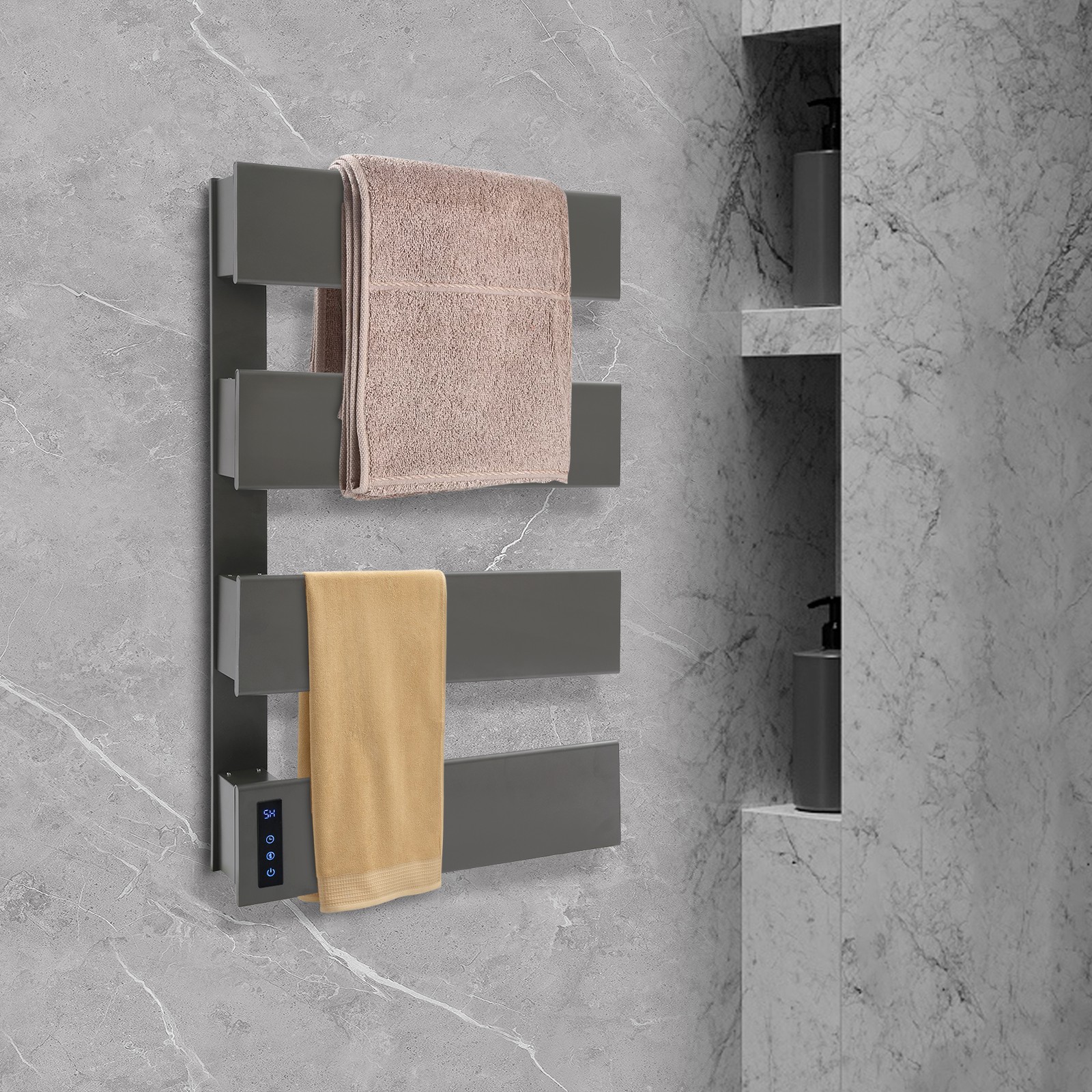 Electric Towel Warmer, Wall-Mounted Towel Heater, Electric Towel Heater