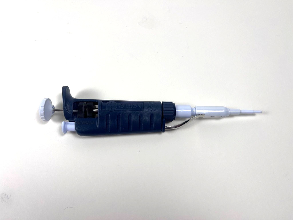 Gilson Pipetman P10 1-10µL Single Channel Adjustable Pipette, Tested